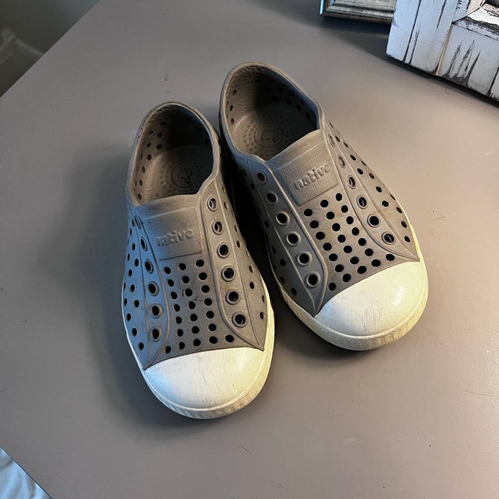Native Kids Casual Sneakers in gray
